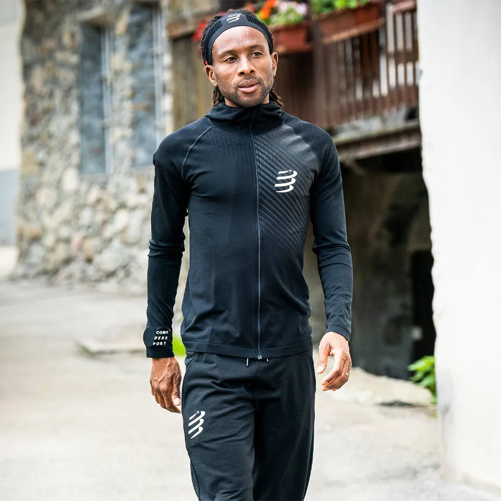 Compressport 3D Thermo Seamless Zipped Hoodie - AW24