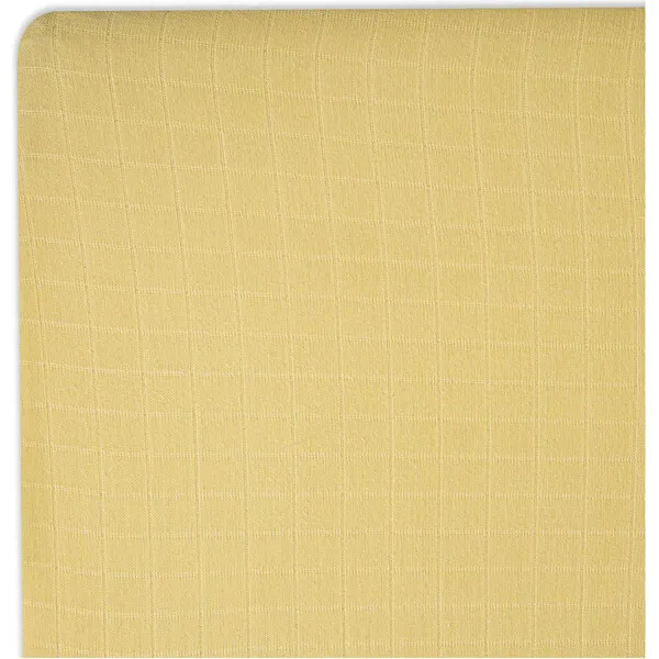 Crane Baby Crib Fitted Sheet, Ochre