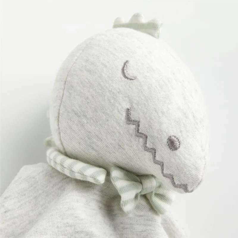 Crate&Barrel Sleepy Dino Baby Lovey Blanket