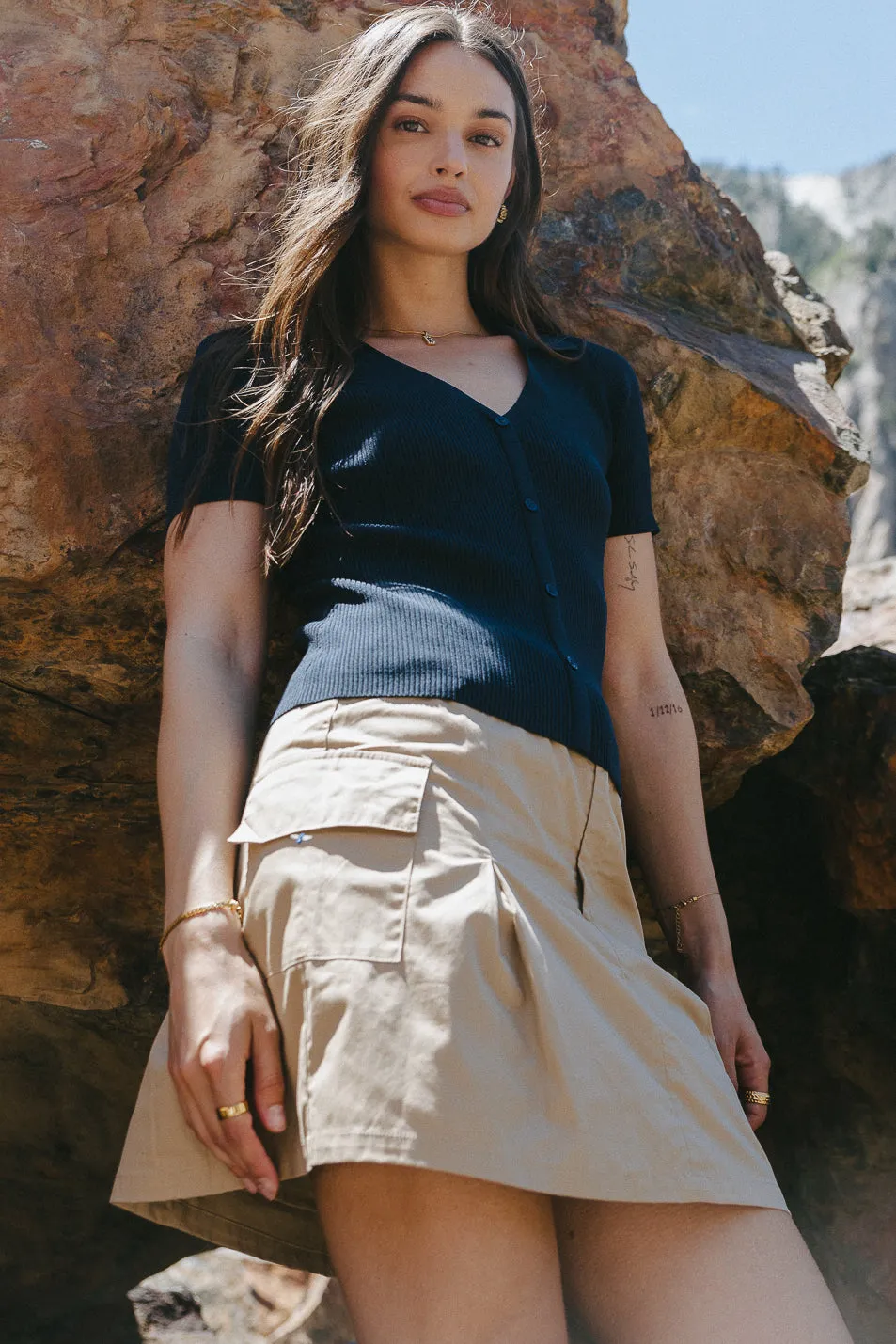 Dakota Cargo Skirt - FINAL SALE