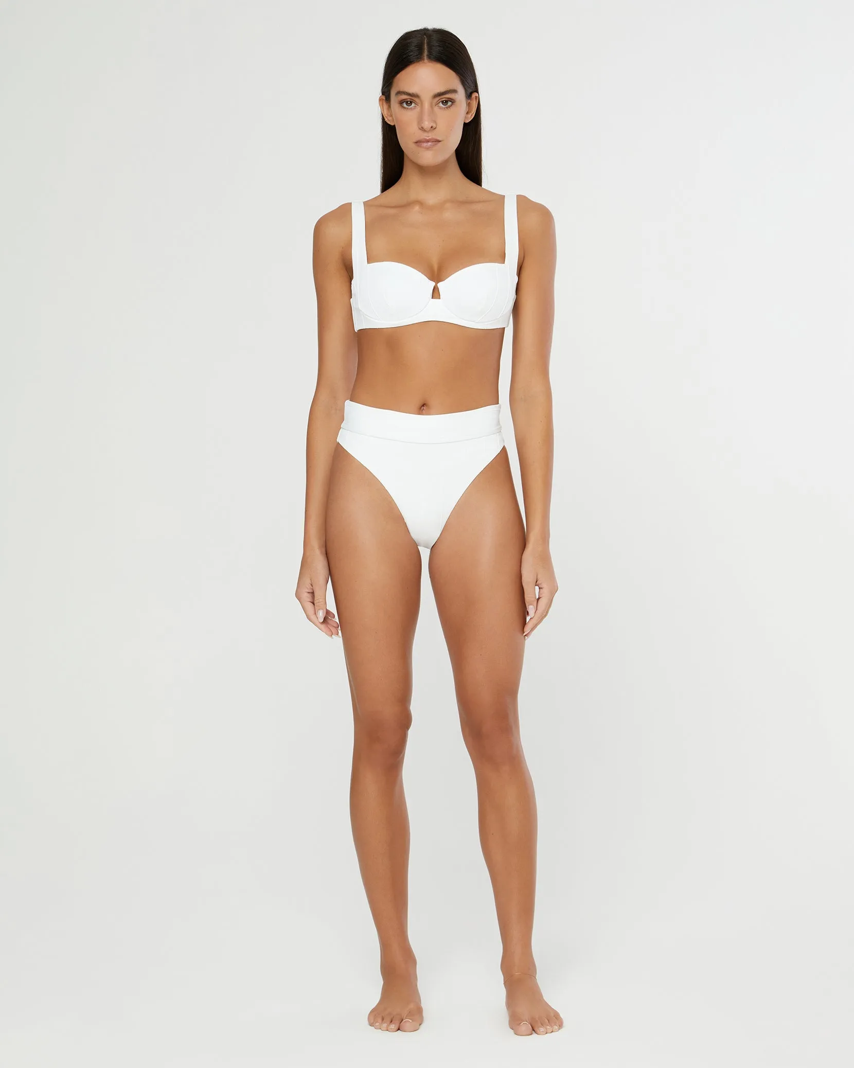 Danica Bikini Top | White