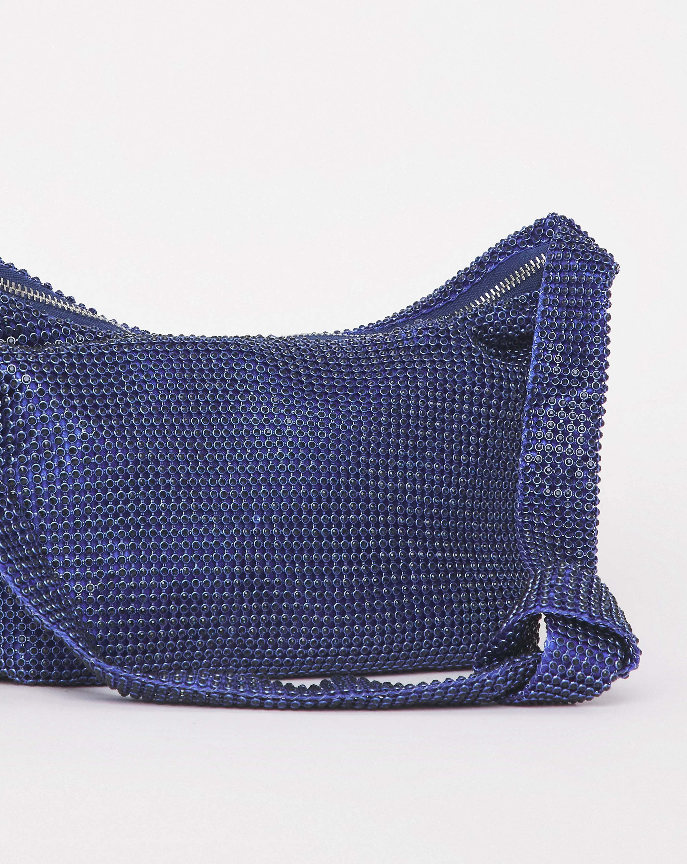 Diamante Knot Strap Shoulder Bag