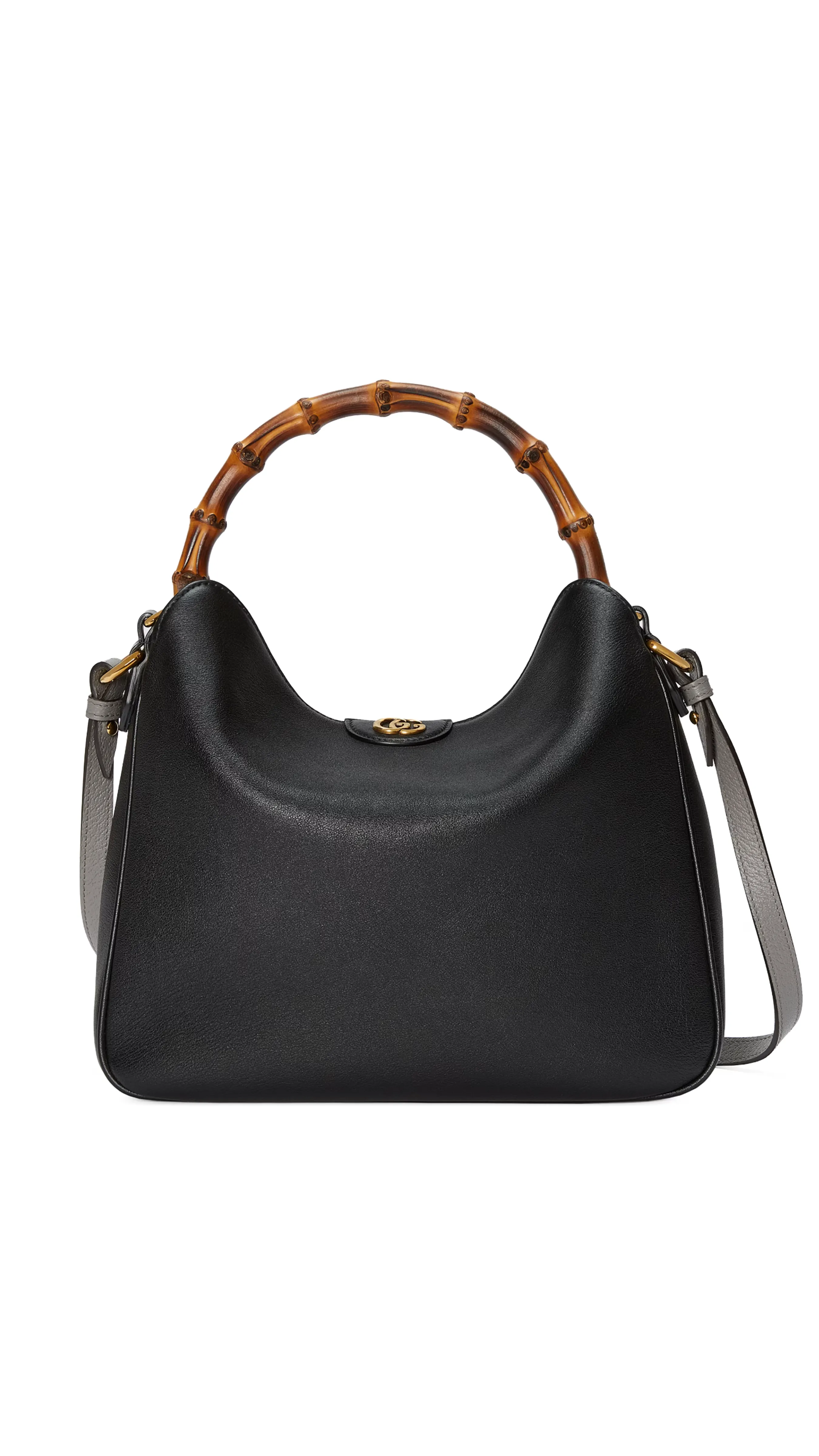 Diana Medium Shoulder Bag - Black