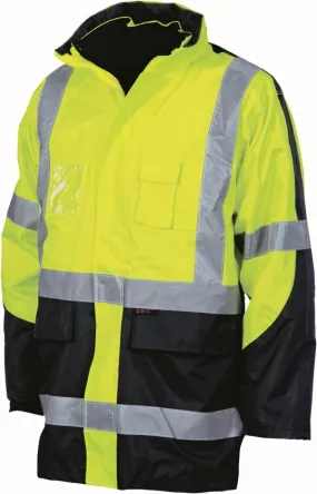 DNC 3998 Jacket - 6-In-1 - Reflective Tape - Polyester - Yellow/Navy - S