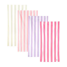 Dock & Bay Quick Dry Towels - Pretty In Pink (Set of 4)