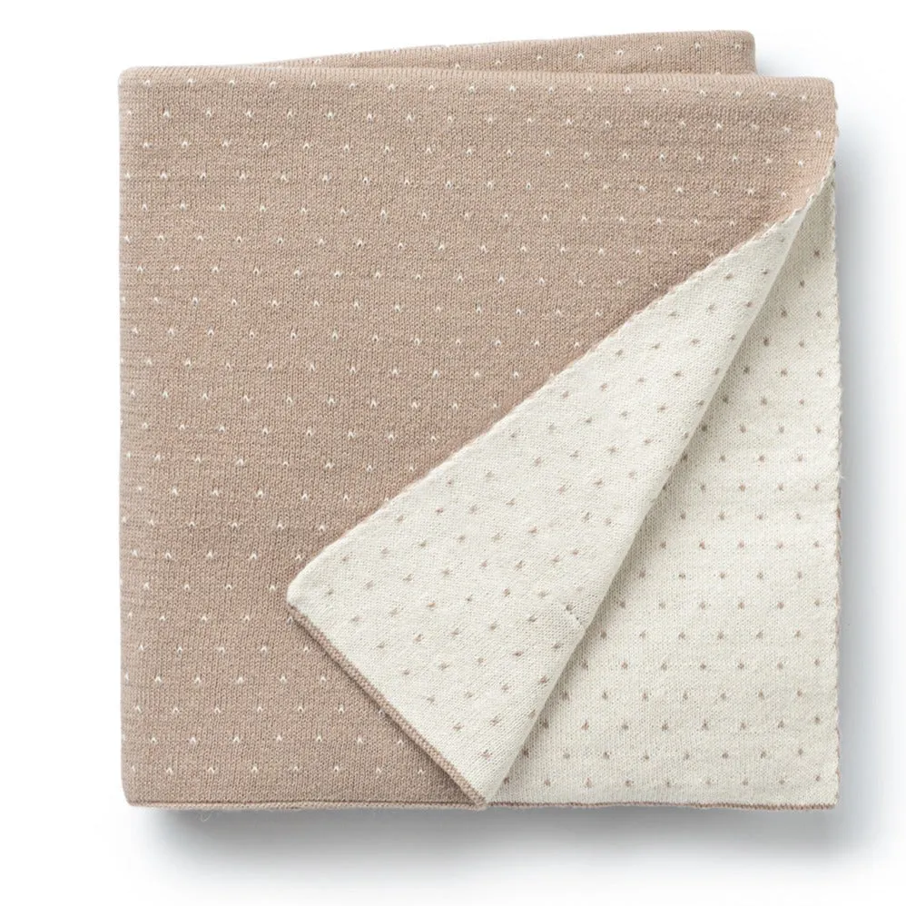 Domani Home Stone Dotty Blanket