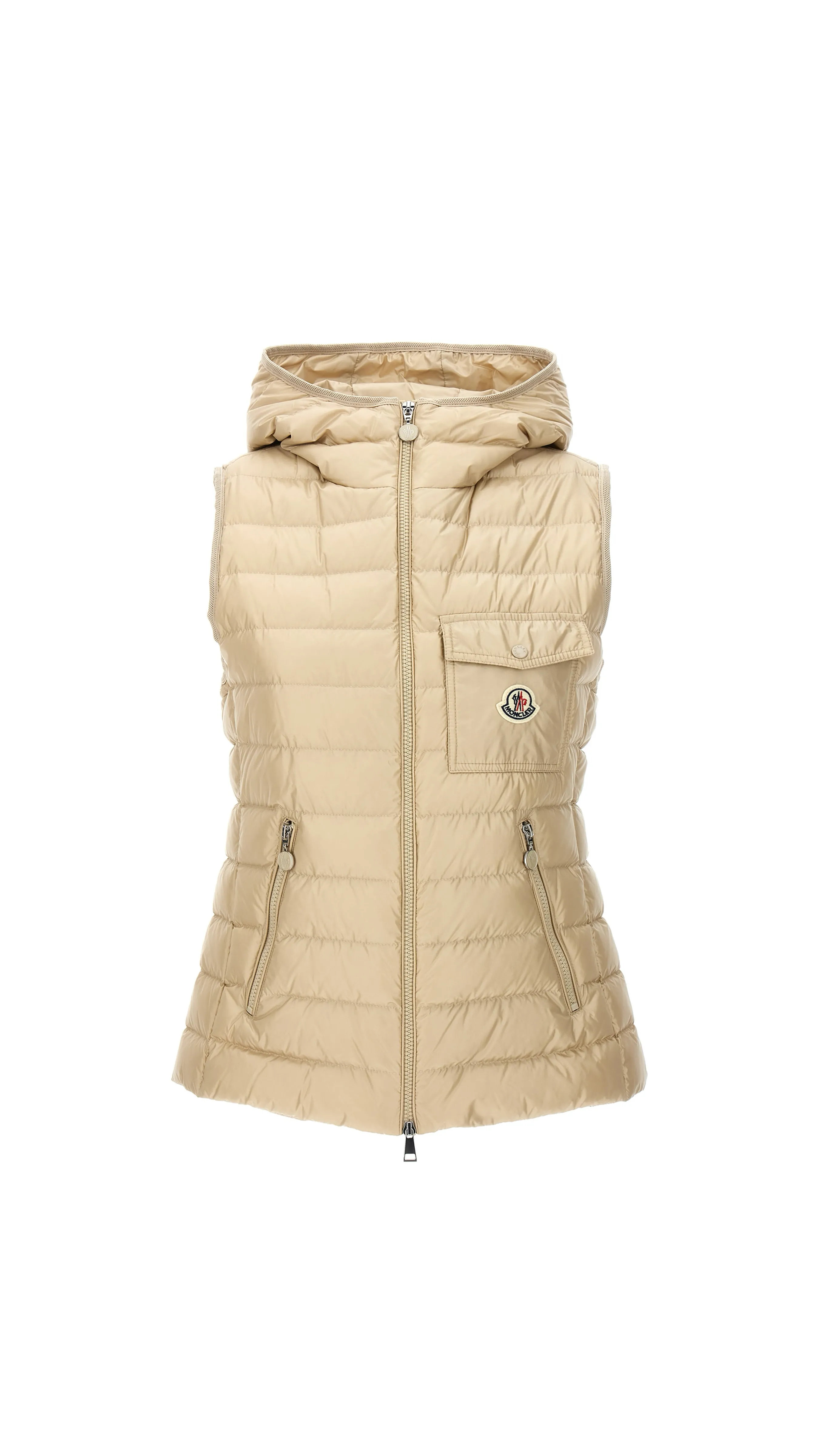 Down Vest - Beige