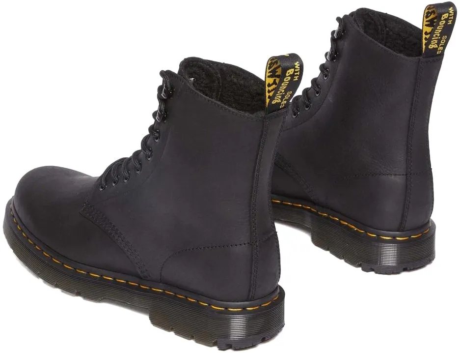 Dr. Martens 1460 Pascal Winter-grip Outlaw Leather Black WP