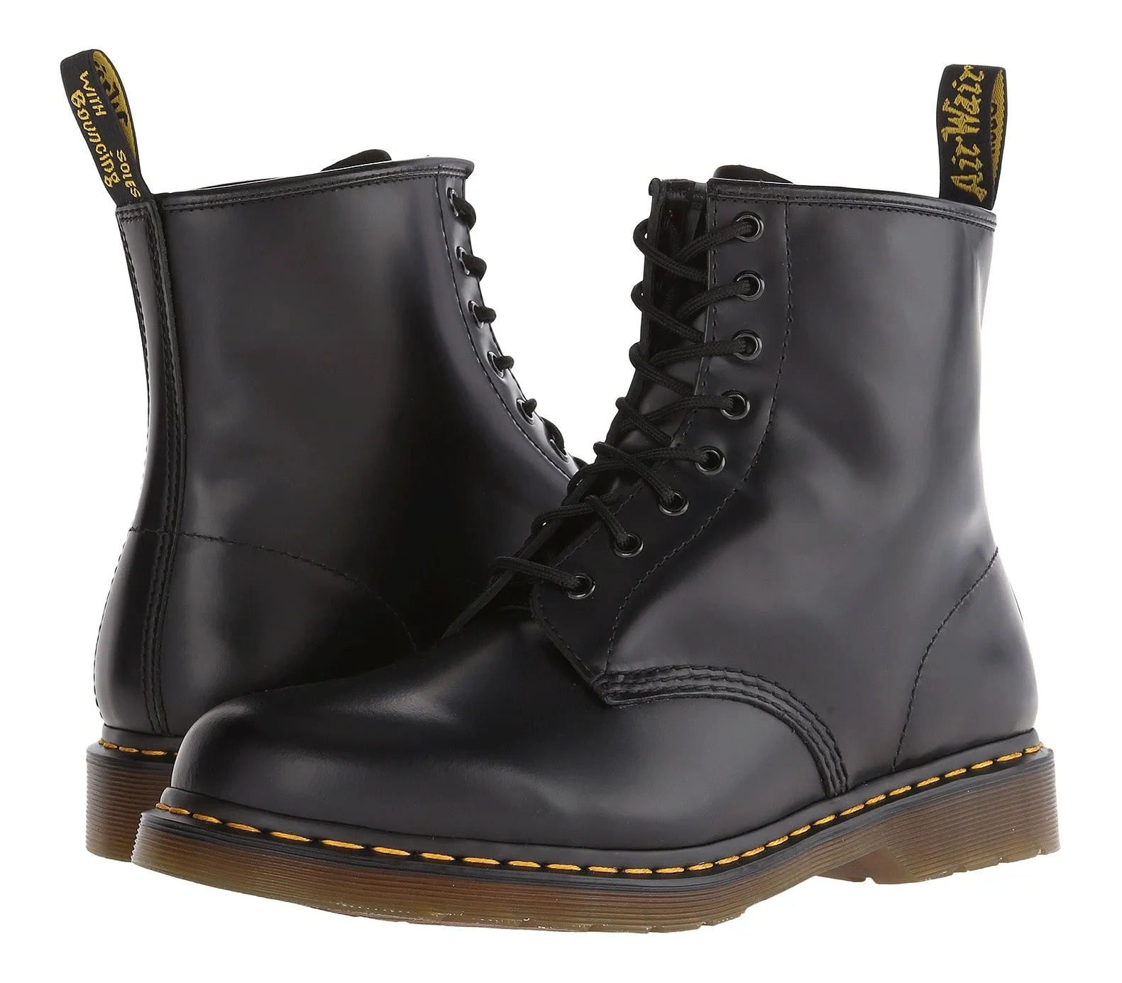 Dr. Martens 1460 Smooth Leather Hi Top Black