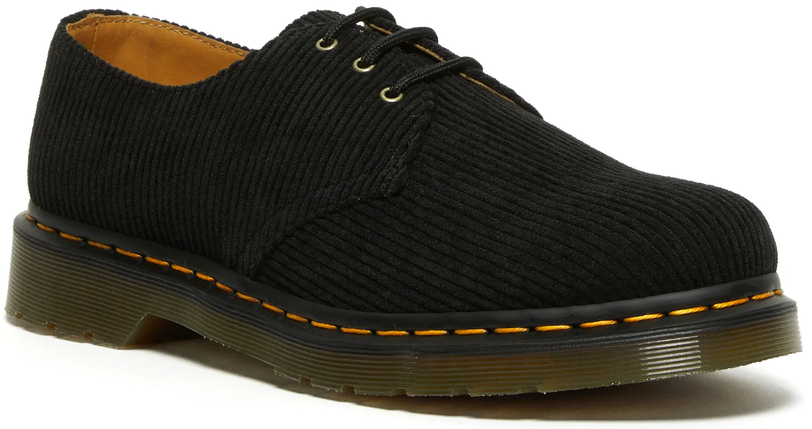 Dr Martens 1461 Black Duchess Corduroy