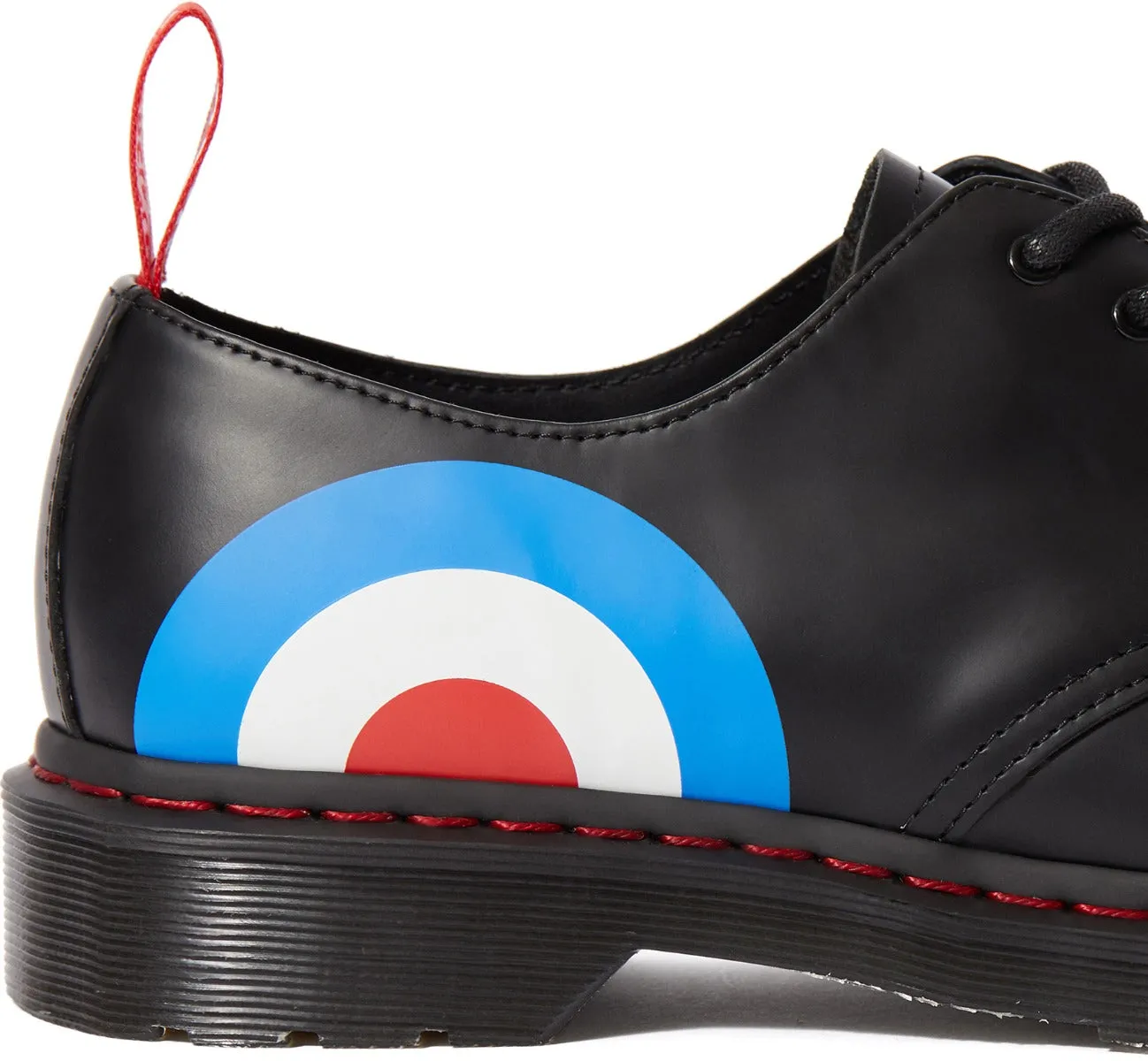 Dr Martens 1461 Low The Who Smooth Black