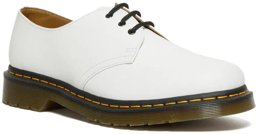 Dr. Martens 1461 Smooth Leather Low Top White