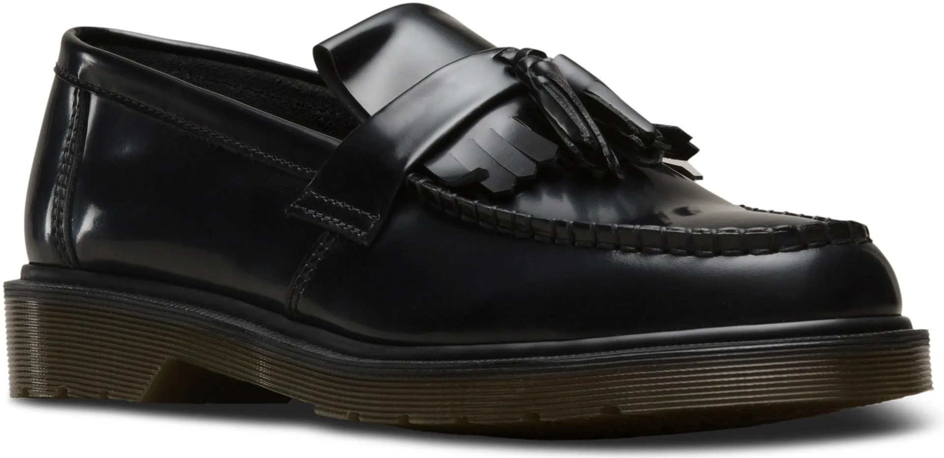 Dr Martens Adrian Low Polished Smooth Black