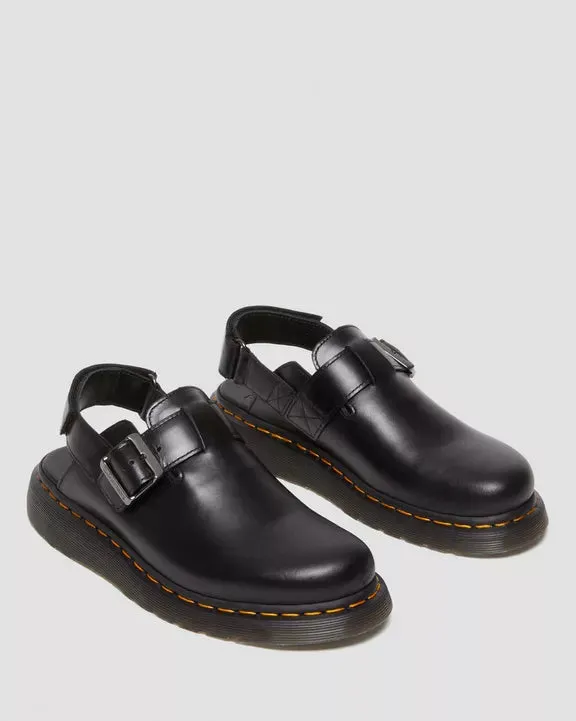 Dr Martens - Jorge II Black Brando Leather Mule 30868001