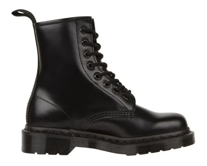 Dr. Martens Mono 1460 Smooth Leather Hi Top Black