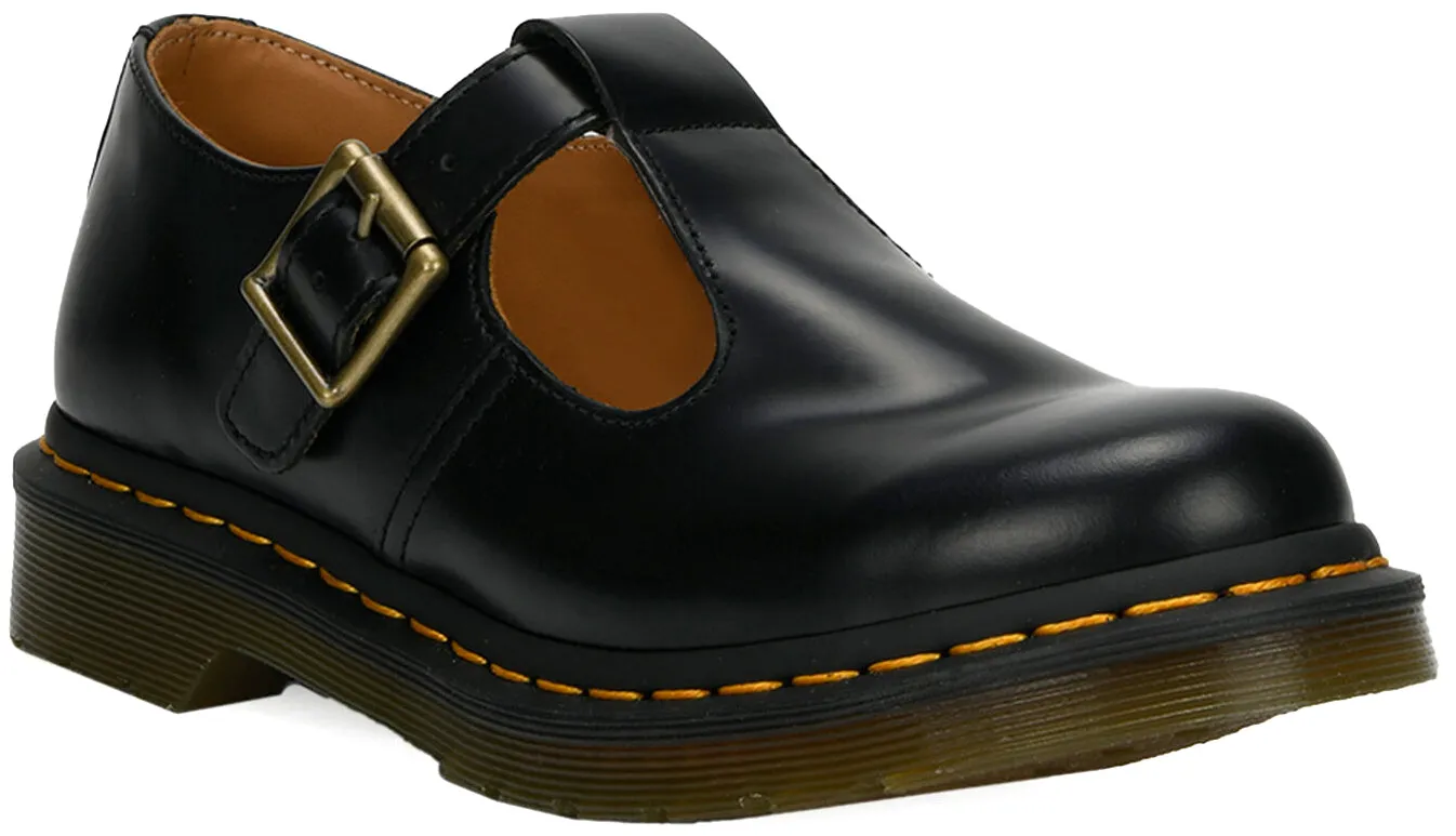 Dr. Martens Polley Smooth Black