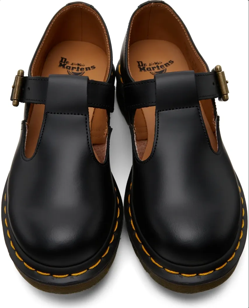 Dr. Martens Polley Smooth Black