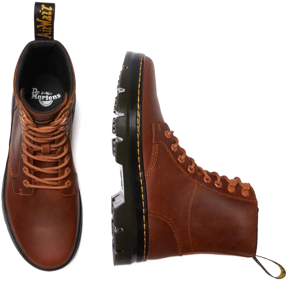 Dr. Martens Tract Combs Leather Warm Tan