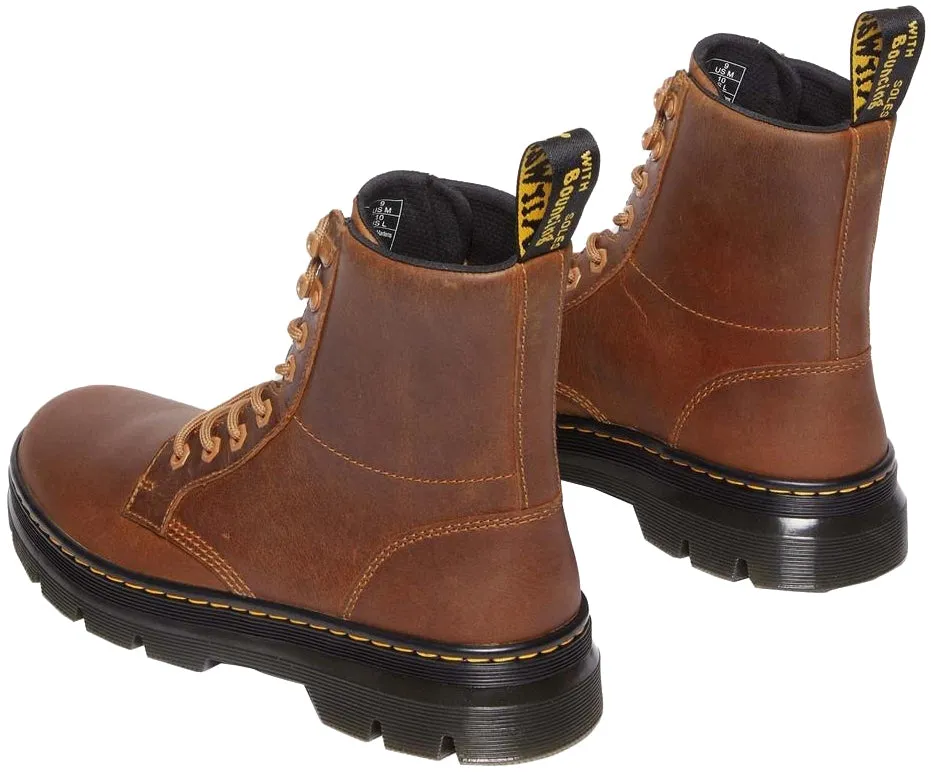 Dr. Martens Tract Combs Leather Warm Tan