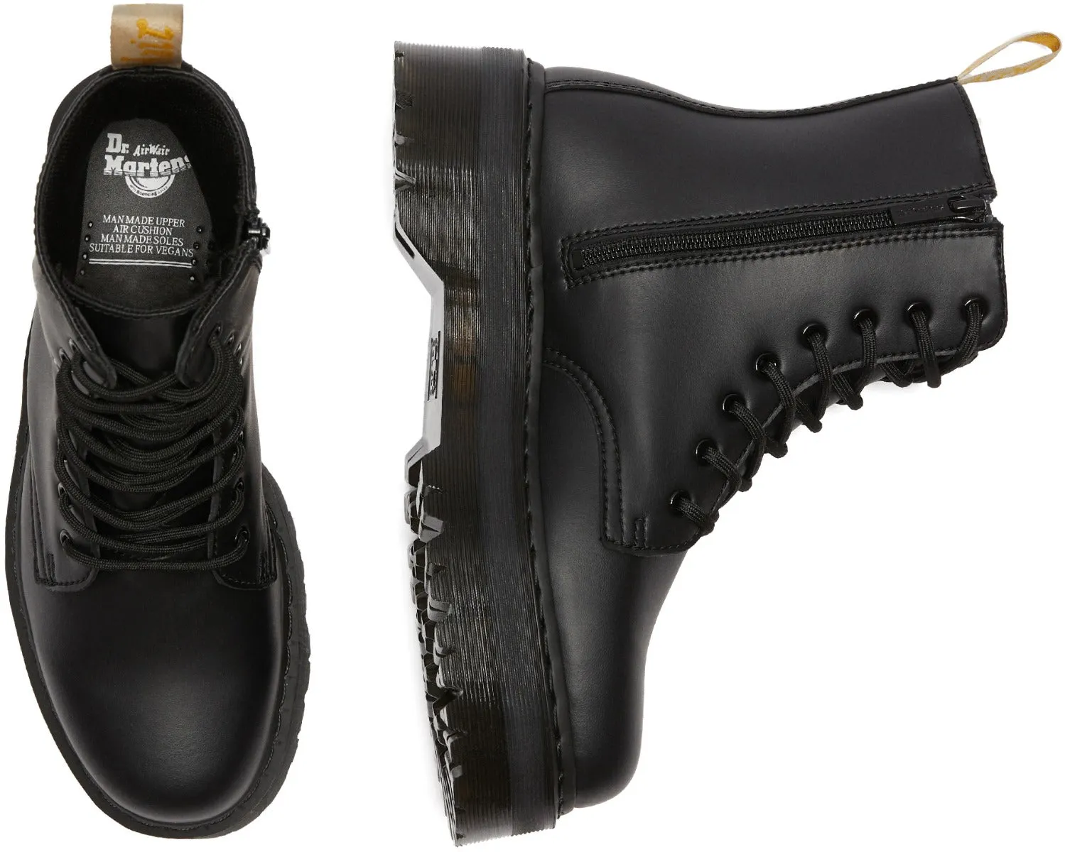 Dr Martens Vegan Jadon II Mono Black