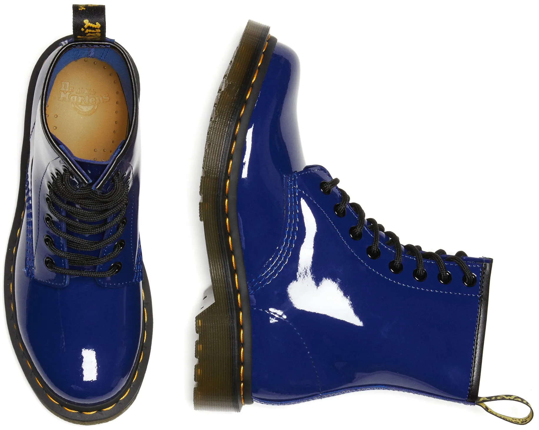 Dr Martens Womens 1460 Blueprint Patent Lamper