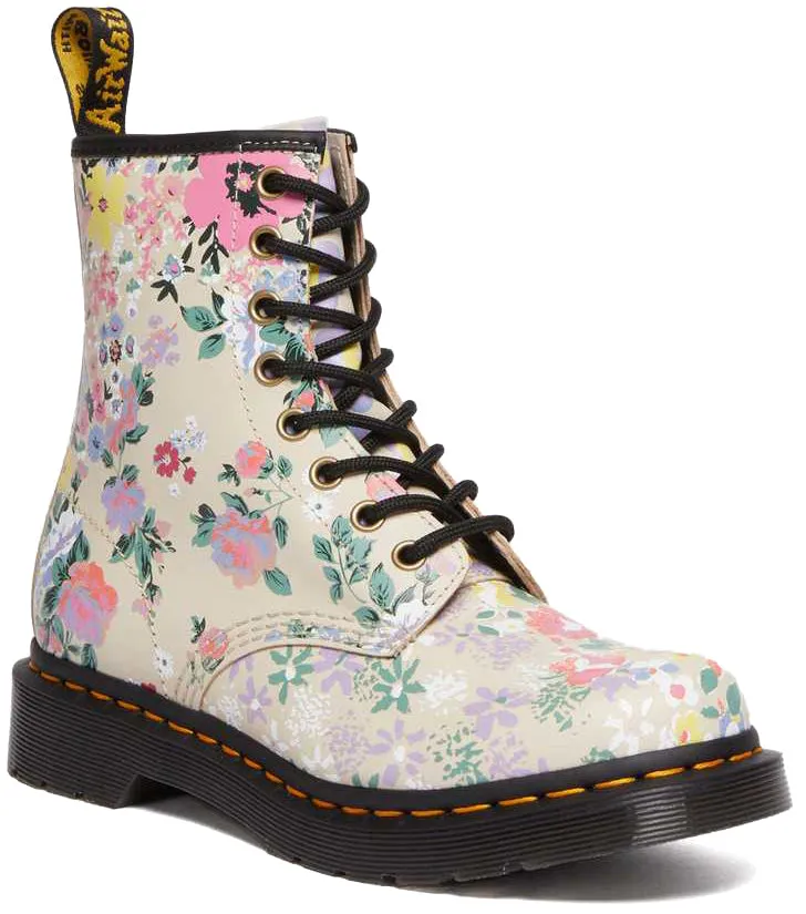 Dr. Martens Womens 1460 Pascal Floral Mash Up Backhand