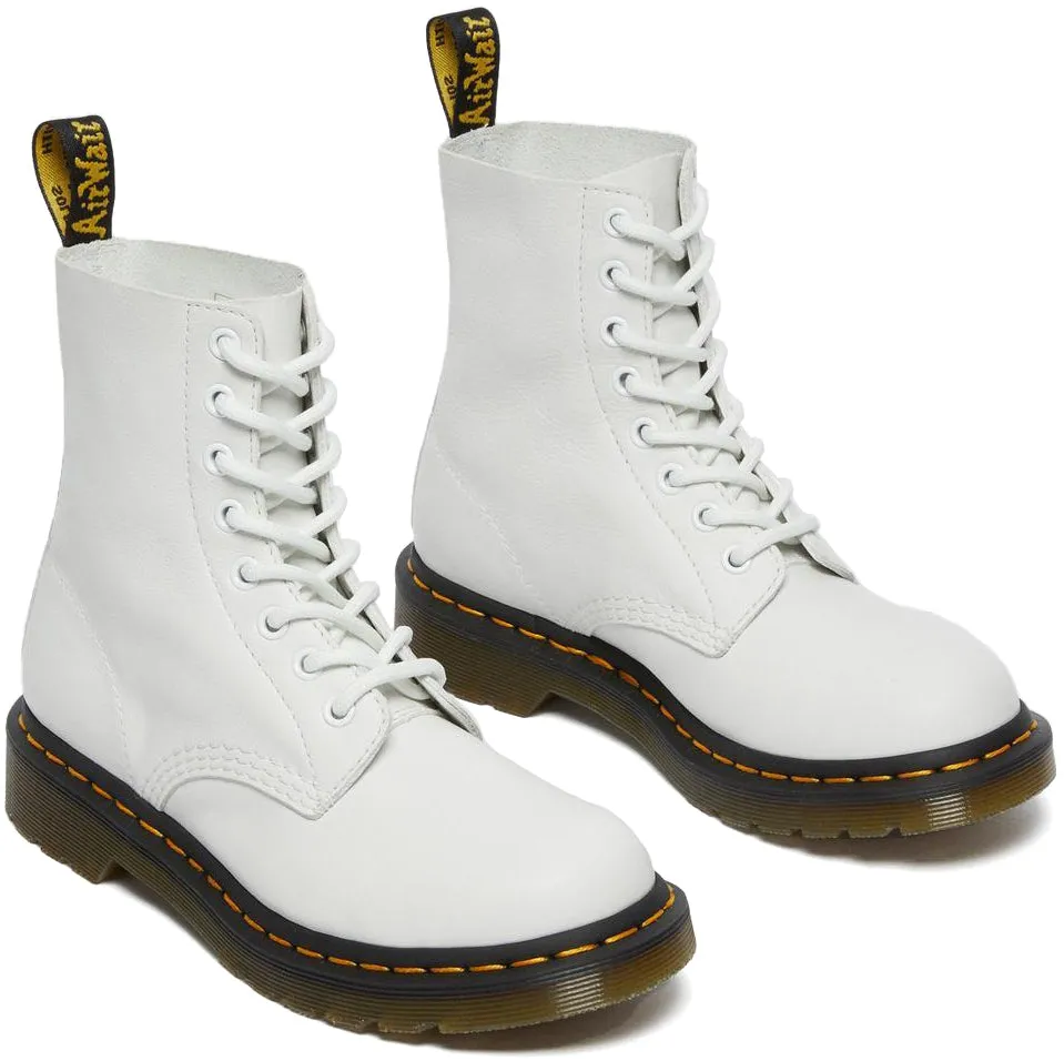 Dr. Martens Womens 1460 Pascal Optical White