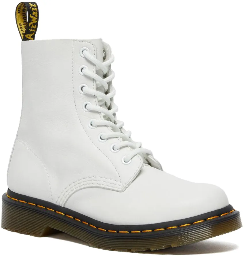 Dr. Martens Womens 1460 Pascal Optical White