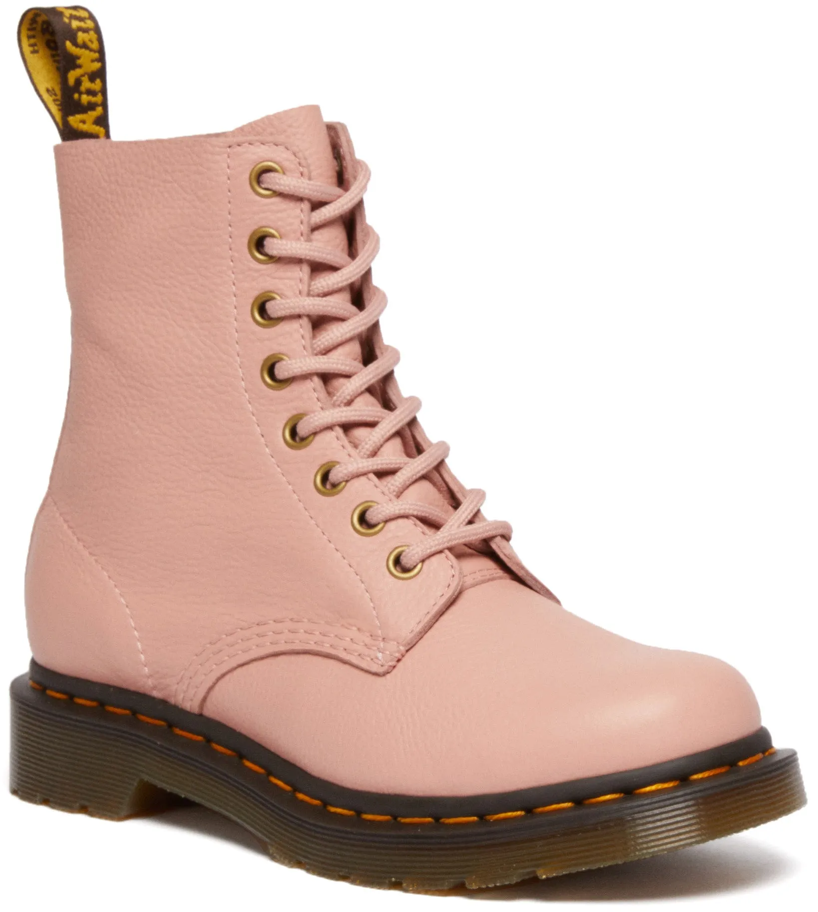 Dr. Martens Womens 1460 Pascal Peach Beige Virginia