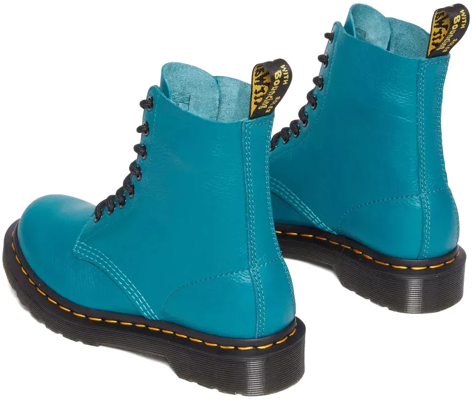 Dr. Martens Womens 1460 Pascal Teal Green Virginia