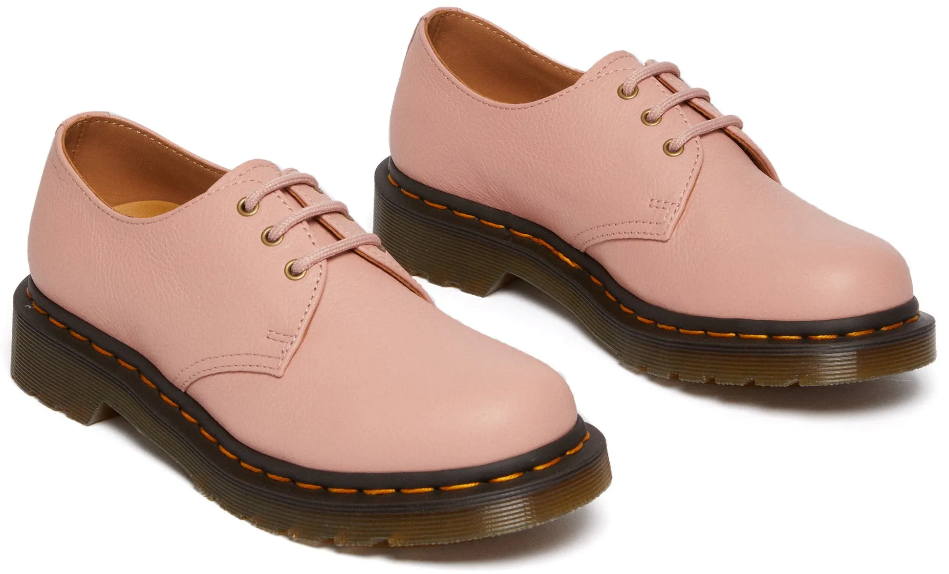 Dr. Martens Womens 1461 Peach Beige Virginia