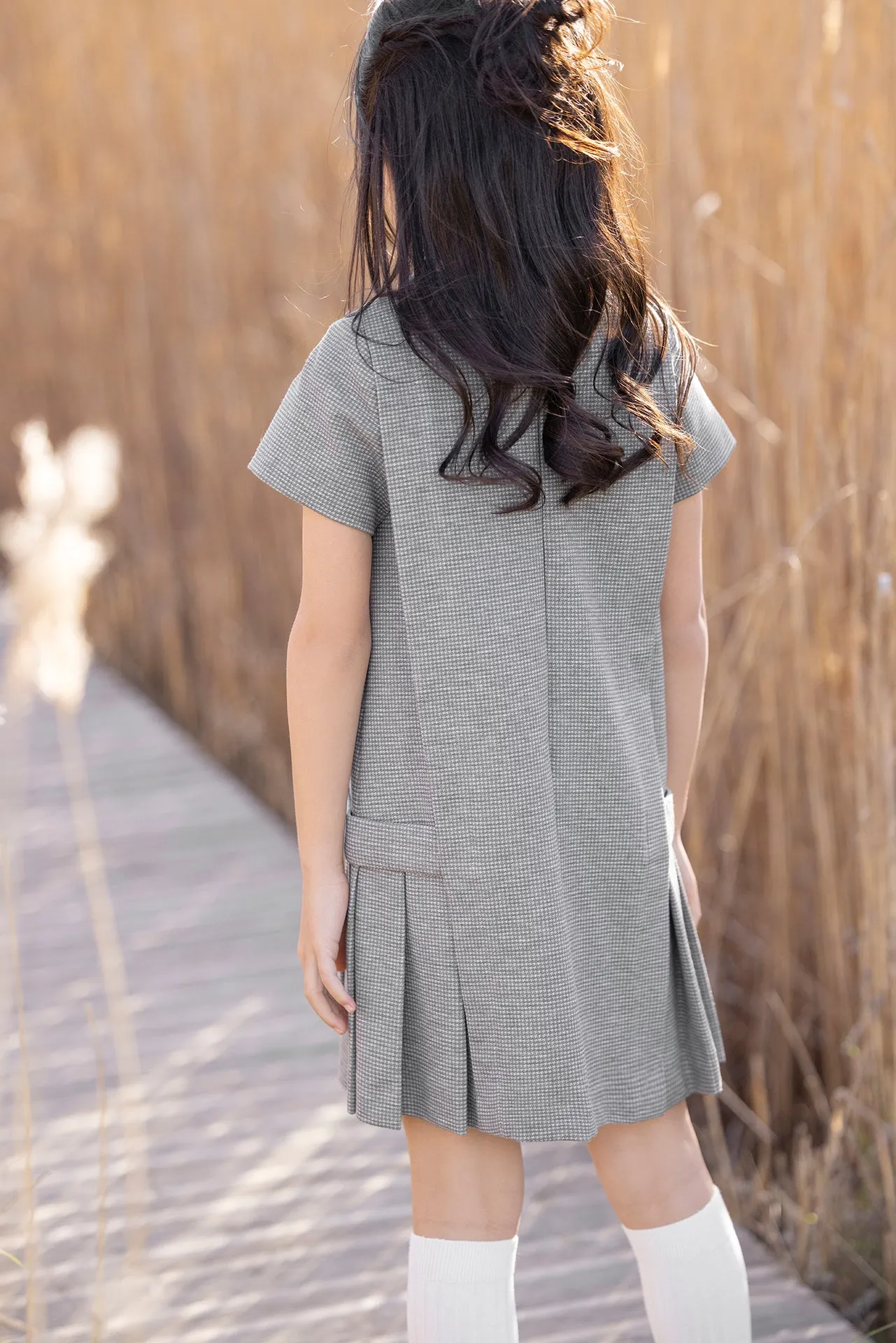 Dress      Gray milano     