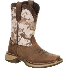 Durango Big Kids' Lil' Rebel Desert Camo Boot