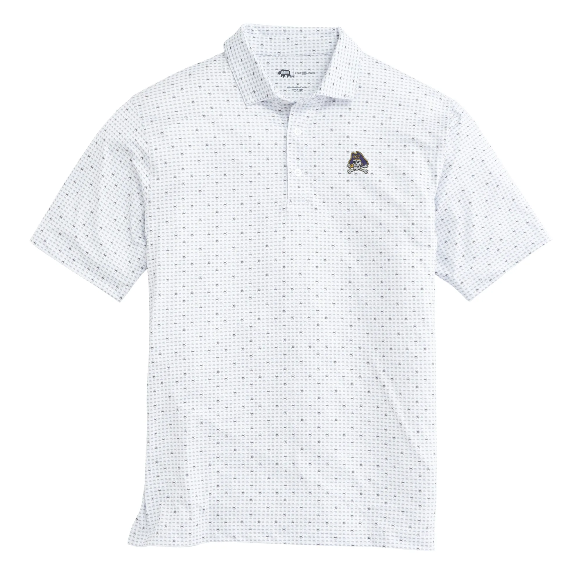 ECU Tour Logo Printed Performance Polo