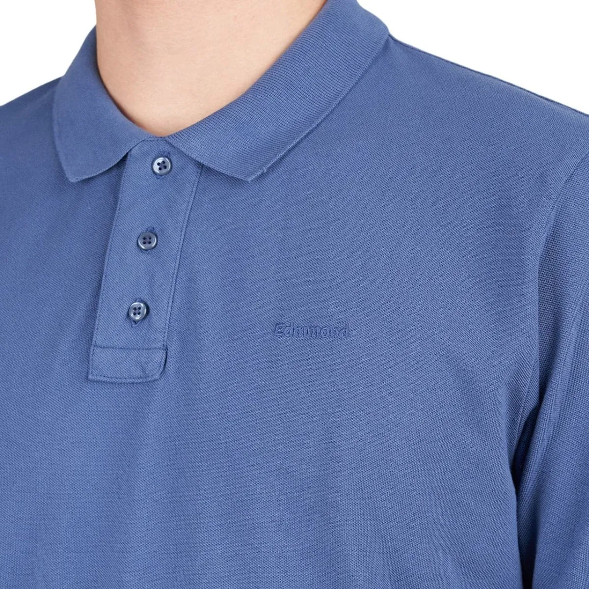 Edmmond Studios Ferry Polo Shirt (Blue)