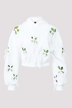 Exclusive J.Kim  Exclusive Petal Cut-Out Hoodie