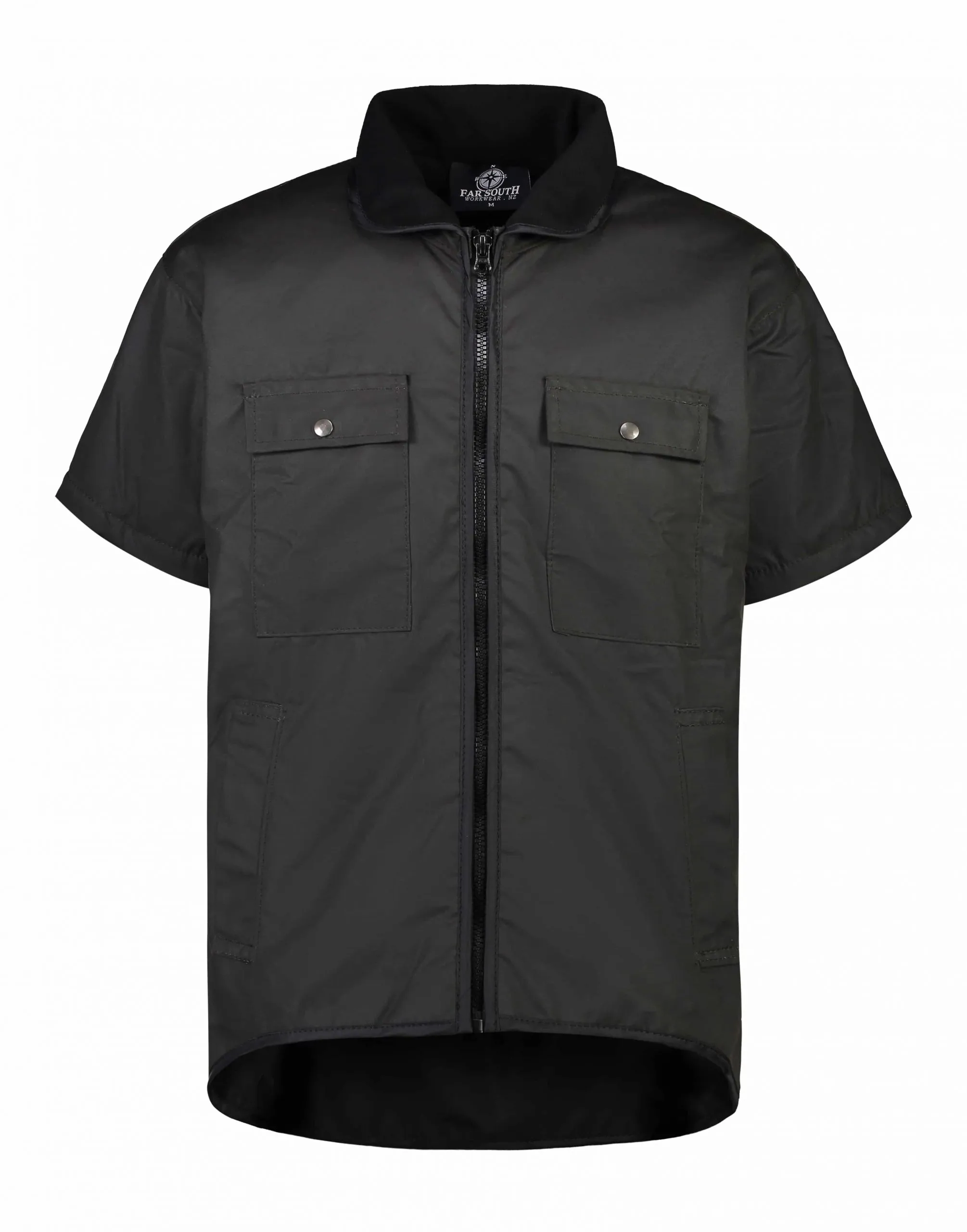 Far South Orepuki Short Sleeved Oilskin Vest