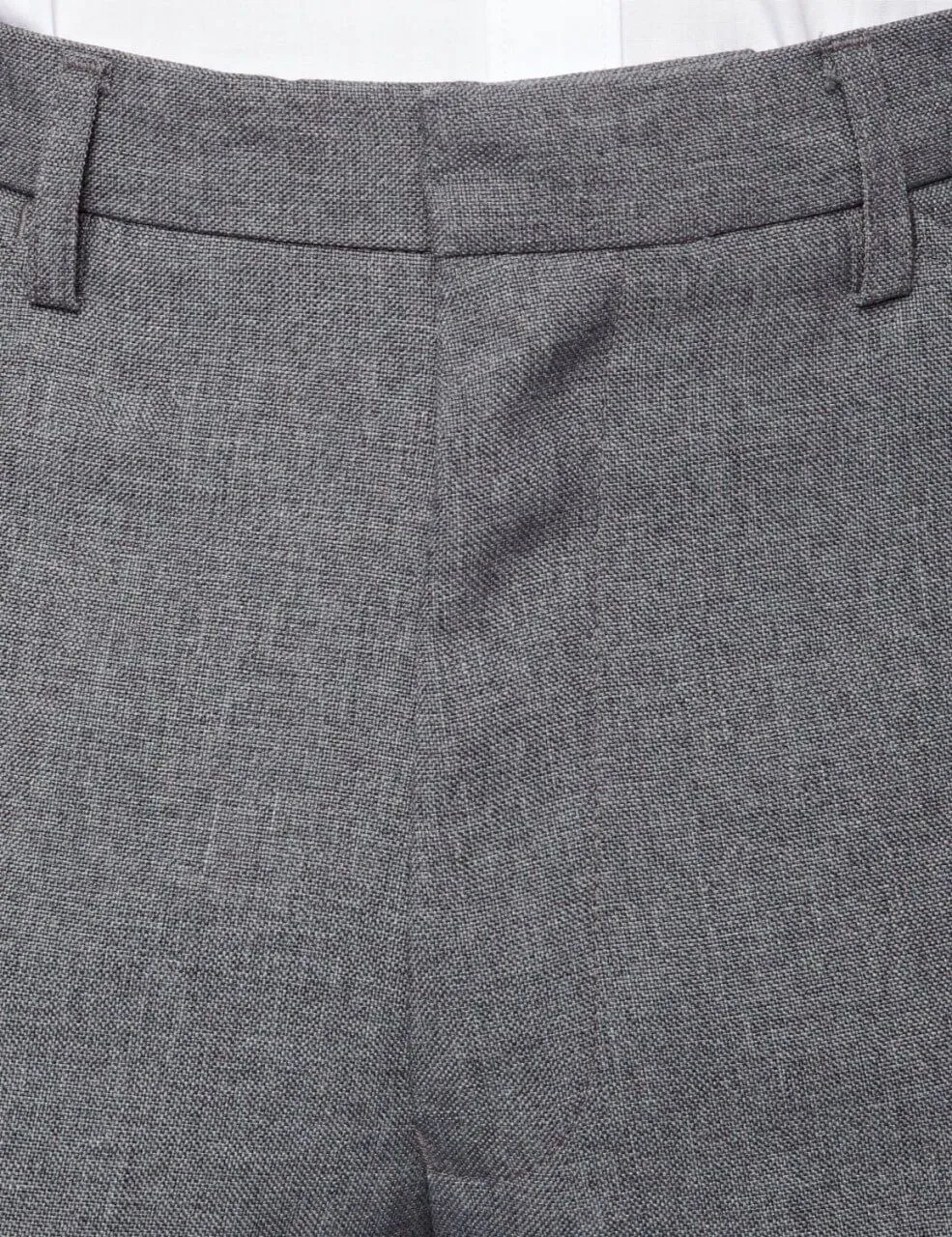 Farah Hopsack Weave Trousers Mid Grey