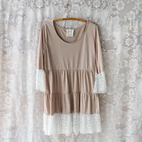 Fawn Lace Dress