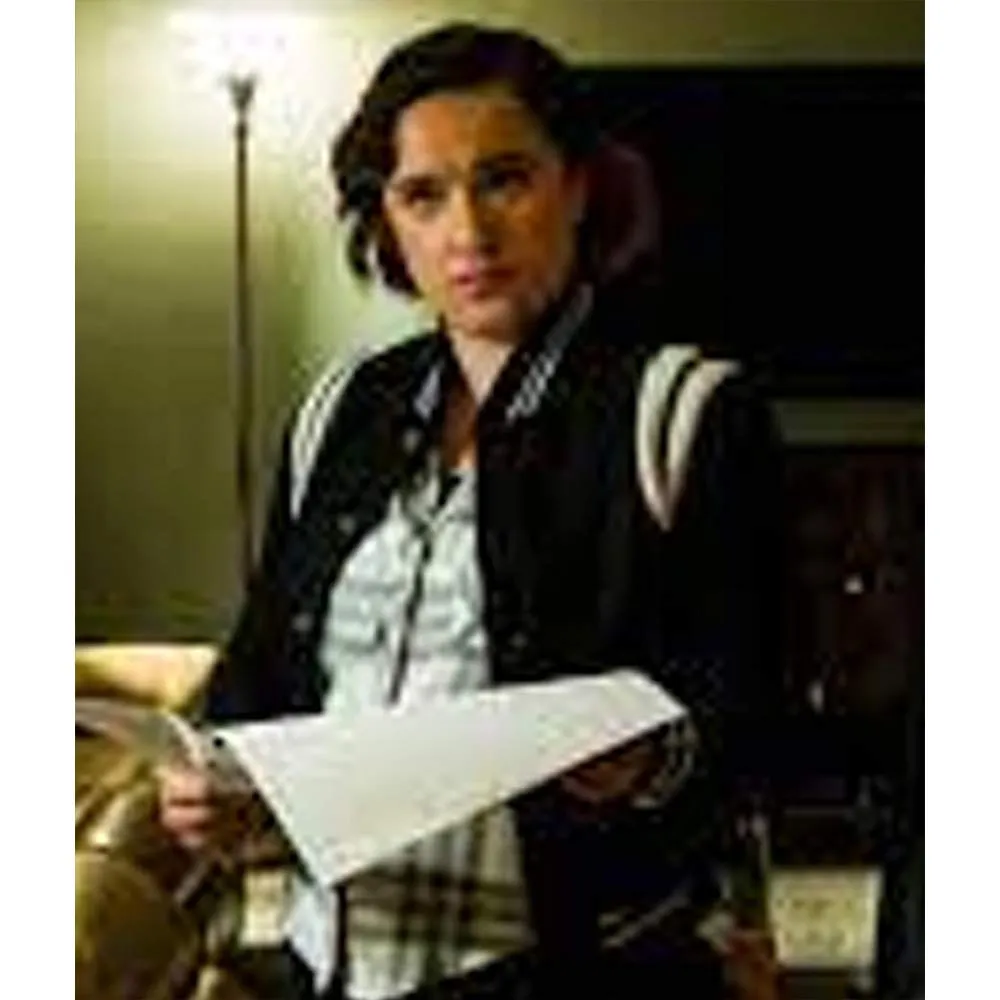 FBI Most Wanted Keisha Castle-Hughes Teddy Varsity Jacket