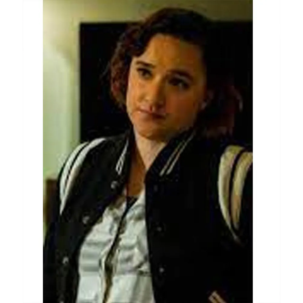 FBI Most Wanted Keisha Castle-Hughes Teddy Varsity Jacket