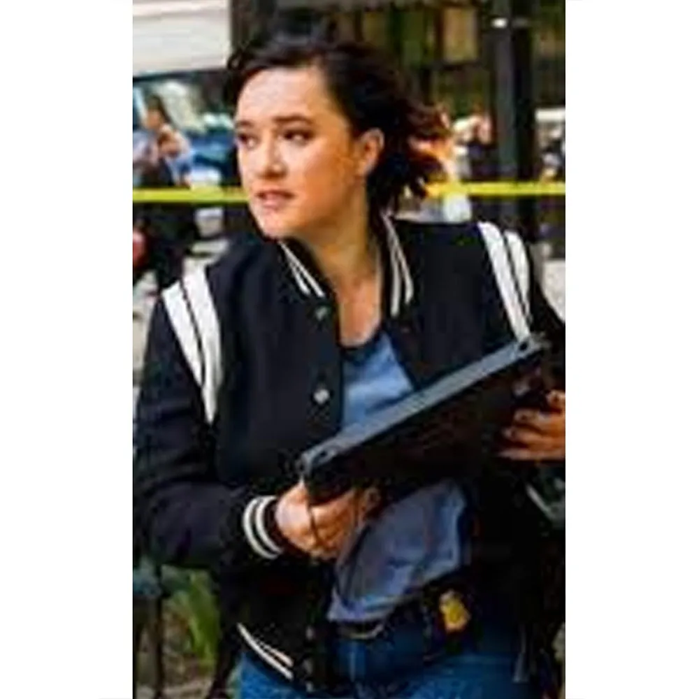 FBI Most Wanted Keisha Castle-Hughes Teddy Varsity Jacket