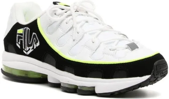 Fila logo-print lace-up sneakers White