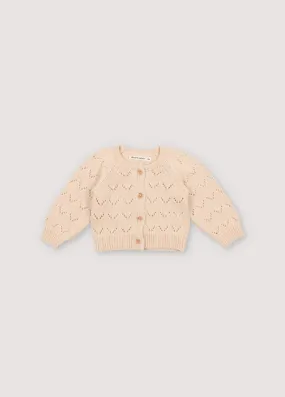 Franklin Baby Cardigan Natural_Sampling 6m