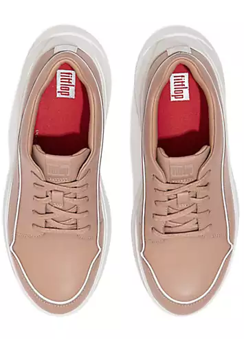 Freya Beige Piping Detail Trainers by FitFlop | Look Again