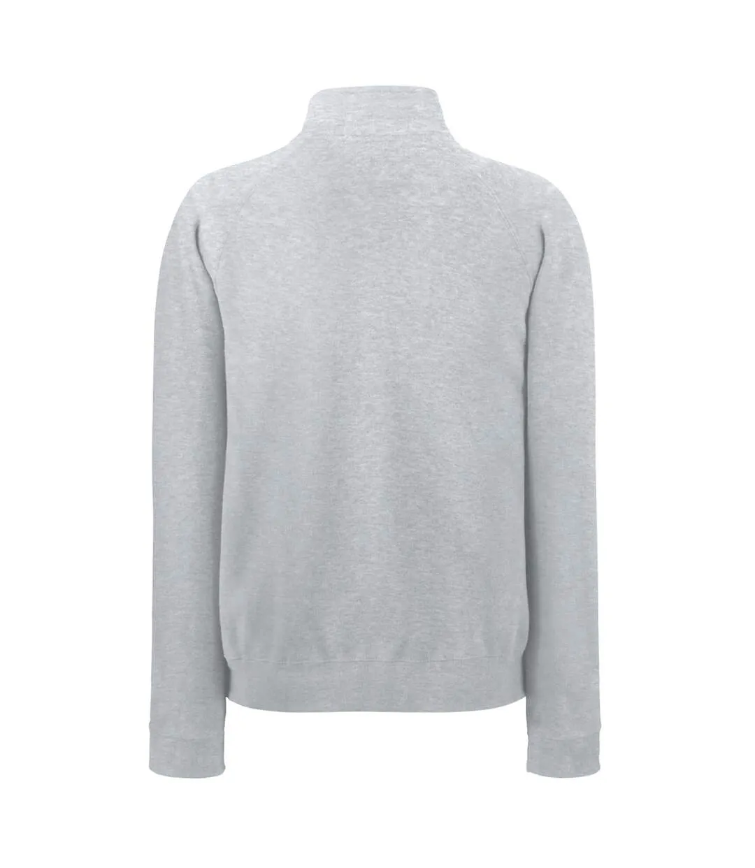 Fruit Of The Loom Mens Sweatshirt Jacket (Heather Grey) - UTBC1375