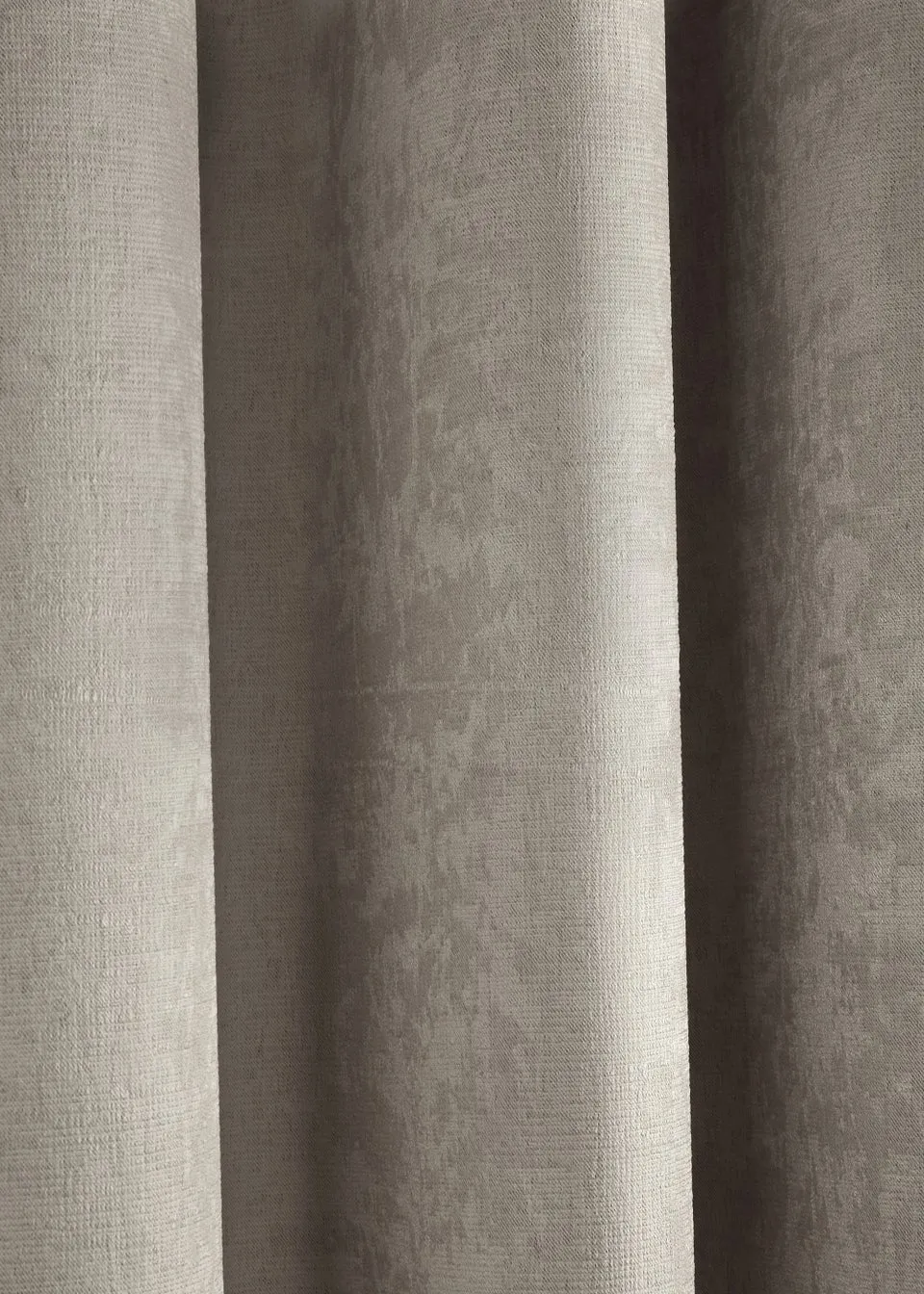 Fusion Strata Dimout Natural Eyelet Curtains