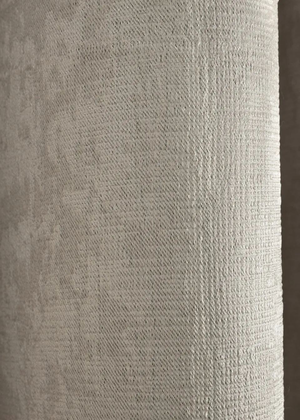 Fusion Strata Dimout Natural Eyelet Curtains