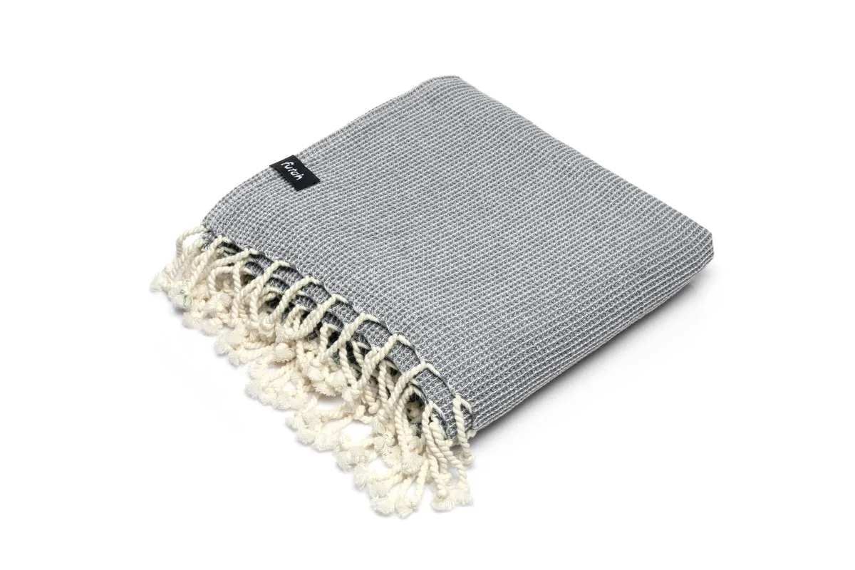 Futah - Ericeira Blanket - Grey-