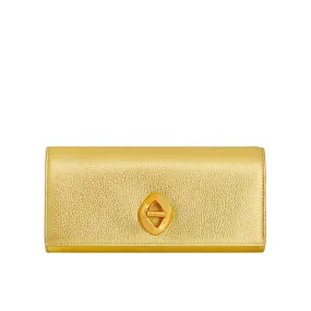 G WALLET CROSSBODY GOLD